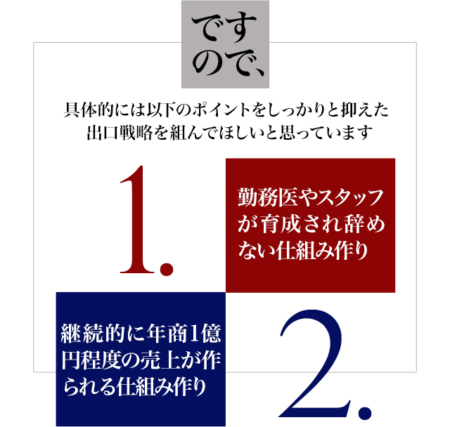 ですので、具体的には以下のポイントをしっかりと抑えた